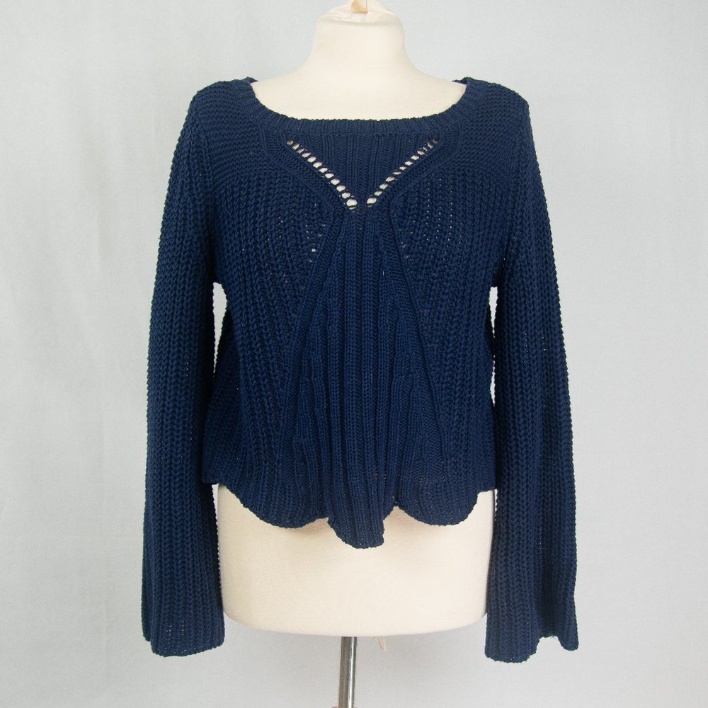Aerie Navy Blue Sweater